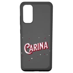 Carina Name Mädchen und Frauen Galaxy S20 Carina Name Personalised Case