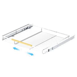 GEDLIRE Expandable Pull Out Sliding Drawers for Cabinets, Heavy Duty Slide Out Cabinet Organizer Basket, Pullout Pantry Shelves for Kitchen, Under Sink, Wardrobe, 10.1”-16.4