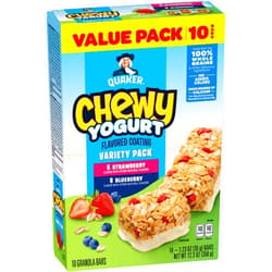 Quaker Chewy Yogurt Bars - Variety Pack 10ct