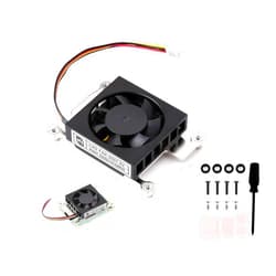 UeeKKoo Dedicated 3007 Cooling Fan Compatibe with Raspberry Pi Compute Module 5, Low Noise 5V Power Supply PWM Speed Adjustment, with Thermal Tapes