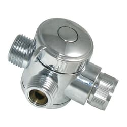 LDR Industries 520 2459C Shower Diverter, Silver