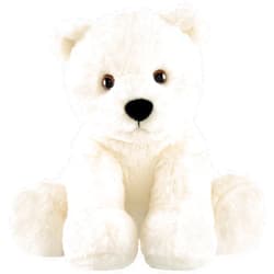 Bearington Collection Bearington Everest The Polar Bear Plush, 10.5 Inch Polar Bear Stuffed Animal