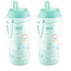 NUK Active Hard Spout Sippy Cup, 10 oz, 2 Pack, 9+ Months