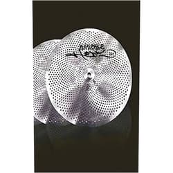 KnucklehedzInc Reduced Volume Quiet Crash Pack Comes with 16' Crash and 18' Crash Ride (Silver)