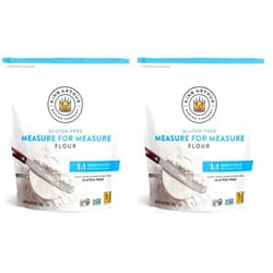 King Arthur, Measure for Measure Flour, Certified Gluten-Free, Non-GMO Project Verified, Certified Kosher, 3 Pounds, Packaging May Vary (Pack of 2)