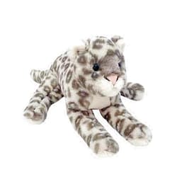 MON AMI Lucy The Leopard Stuffed Animal 15”, Plush Snow Leopard, Use as Toy or Nursery Room Décor, Wild Animals, Gift for Kids of All Ages