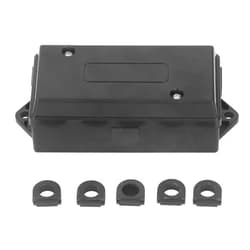 Yosoo Health Gear Trailer Junction Box 7 Way Electrical Wire Connectors Junction Box, Sturdy ABS Terminal Connector Waterproof Distribution Block for Power for Trailer RV Automotive