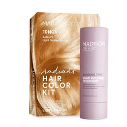Madison Reed Hair Color & Bonding Time Bundle - Radiant Hair Color Kit in Amalfi Blonde - 10NGV and Bonding Time Hair Serum