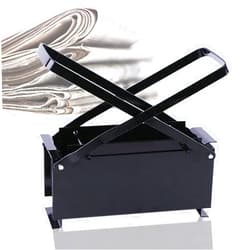 TANAUT Newspaper Briquette Maker,Recycle Paper Log Brick Maker,Brick Maker,Heavy Duty Steel Press,Paper Briquette Makers DIY Recycle Newspaper Briquette Maker for Heating Fire Stove Home Tool, Black