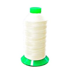 Amann Group KCHEX Natural/White UVR Bonded Polyester Upholstery Thread T-90 Outdoor/Awning/Marine