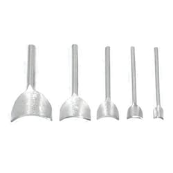 DGOL 5 Sizes Leather Arch Curve Cutter Craft Strap Belt DIY Arc Flatter Curve End Corner Plated Cutting Punch Tool Kit