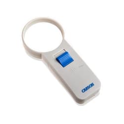 Carson Illuminated LED Lighted 5x Hand Held 2.5'' Aspheric Magnifier (SV-50),White