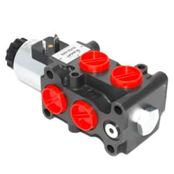 Summit Hydraulics Hydraulic Solenoid Selector/Diverter Valve, 13 GPM, 12v DC