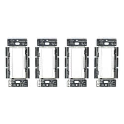 Lutron Maestro LED+ Dimmer Switch for Dimmable LED, Halogen and Incandescent Bulbs, 150W/Single-Pole or Multi-Location, MACL-153M-WH, White (4-Pack)