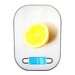 Smart Weigh Stainless Steel Digital Kitchen Scale for Cooking, Weight Loss, Calorie Tracking, Baking, Food Portion Control, and Meal Prep - Accurate Measurements in Grams and Ounces