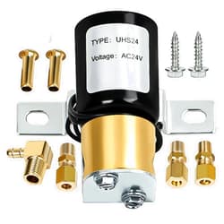 Romalon Upgraded UHS24 Universal Humidifier Solenoid Valve Replacement 24Volt Replace fit for Gen-eral 990-53 HE220 HE225 HE260 HE265