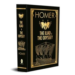 Homer The Iliad & the Odyssey (Deluxe Hardbound Edition)