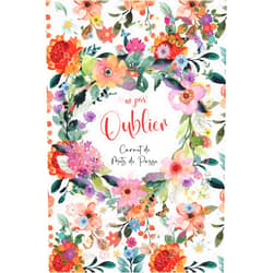 BMD FR PUBLISHING Carnet de Mots de Passe: Cahier pour garder vos identifiants et mots de passe Internet - Répertoire alphabétique - 110 pages avec des repères pour ... - A5 ( Coverture florale ) (French Edition)