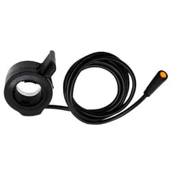 Zreneyfex Thumb Throttle Replacement for Bafang Waterproof 3PIN Female Thumb Throttle Accelerator for eBike for BBS01B BBS02B BBSHD Mid Drive Motor eBike Conversion Kits E-Bike Throttle with 17.7 inch Cable