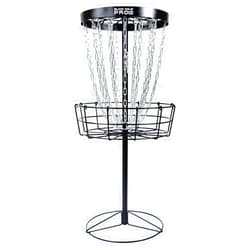 MVP Disc Sports Black Hole Pro HD 24-Chain Portable Disc Golf Basket Target