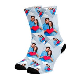 Brd Gifts Custom Face Socks, Funny Socks with Faces for Men Women Cat Dog Lovers, Personalized Gifts