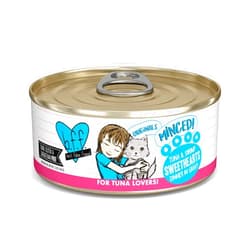 Weruva Best Feline Friend (B.F.F.) Grain-Free Cat Food, Tuna & Shrimp Sweethearts, 5.5-Ounce Can (Pack of 24)
