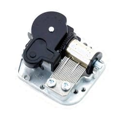 Helen Zora 18 Note Windup Clockwork Mechanism DIY Music Box Movement Many Song for Choose (The Heart of Davy Jones)