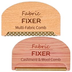 Wardrobe Hackers Cashmere Pill Remover Comb & Multi Fabric Shaver Depilling Sweater Fuzz Comb Set (Cedar & Beech Wood) Wool Pilling Remover for Delicate Clothing Fabrics, Furniture, Pillows, Sheets by Fabric Fixer