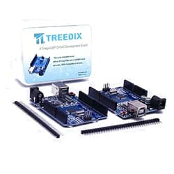 Treedix 2pcs ATmega328P CH340 Development Board Compatible with Arduino UNO R3 Board Kit for Starter