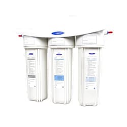 Crystal Quest Voyager Triple Inline Water Filter System (with Wall Mount) | Filters 30,000 gallons Multistage Ultimate | Crystal Quest