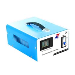ZHENGXI Isolation Transformer 120V to 120V,2000W Voltage Converter, HD Display, No Niose, 2 Output Sockets