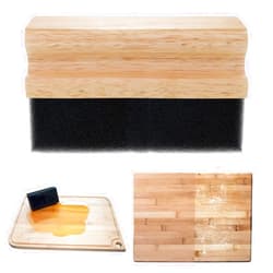 Anfu Mineral Oil Applicator, Cutting Boards Butcher Block Oil Wax Applicator, Wood Applicator for Applying Oil or Wax to Furniture & Countertops & Wood Surfaces