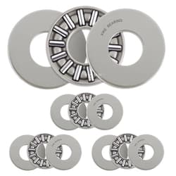 XIKE POWER UNLIMITED TRANSPORT XIKE 4 Set AXK1024+2AS Bearings 10x24x2+2mm, Needle Roller Thrust Bearings Component and Washers Up and Down.