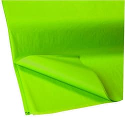 Jillson Roberts Bulk 20 x 30 Inches Recycled Tissue, Lime Green, 480 Unfolded Sheets (BFT41)
