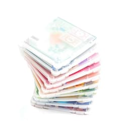 Iris Ohyama IRIS USA Board Game Storage Craft Organizer Box with Snap-Tight Latch Lid, 10-Pack Portable Plastic Case Bin for Puzzles, Magazines, Hobbies, Art Supplies, Fits 8.5
