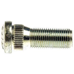 Dorman 610-191 1/2-20 Serrated Wheel Stud - .621 in. Knurl, 1-1/2 in. Length Compatible with Select Models, 10 Pack