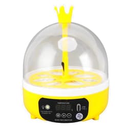 Tissting Egg Incubator 8 Eggs Poultry Hatching Machine Temperature Humidity Control Egg Turning Incubator Candler for Chickens Ducks Pigeons(Automatic)