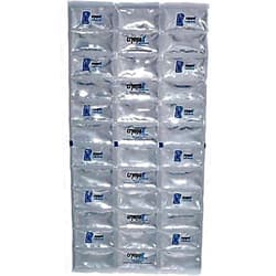 Cryopak Flexible Ice Mats, Set of 2 - 1 small (12 pouches) and 1 larger mat (24 pouches)