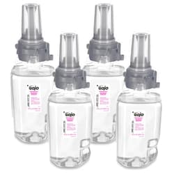 GOJO Antibacterial Foam Handwash, Plum Fragrance, 700 mL Foam Hand Soap Refill ADX-7 Push-Style Dispenser (Pack of 4) - 8712-04