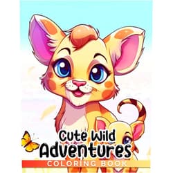 Ridwan Bennett Cute Wild Adventures Coloring Book: Embark on a Wild Journey and Discover the Survival Skills of Your Favorite Animals