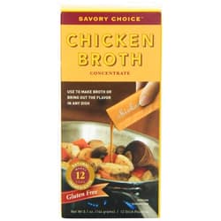 Savory Choice Chicken Broth Concentrate, 5.1 Ounce box (Pack of 3)