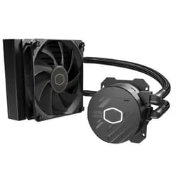 Cooler Master 120L Core Close-Loop AIO Liquid Cooler, R7|i5 Gen S Dual Chamber Pump, 120mm PWM, 120mm Radiator, White Lighting, AMD Ryzen AM5|4, Intel LGA 1851|1700 Platform