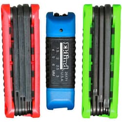 Eklind Tool EKLIND 25024 Ergo-Fold Fold-up Inch / MM Hex Key allen wrench & TORX star Combo (3 sets 24pc)