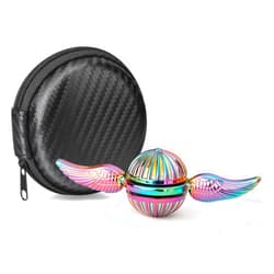 Anzmtosn Magical Orb Fidget Spinners Toys Metal, Hand Finger Spinner Gifts for Kids Adults, Anti Anxiety Stress Relief Desk Toy Silence Bearing with Case Party Favors for Christmas Birthday Easter