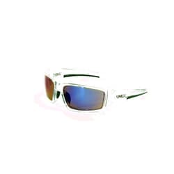 Honeywell Uvex by Honeywell Hypershock Safety Glasses, Clear Frame with Blue Mirror Lens & Anti-Scratch Hardcoat (S2975)