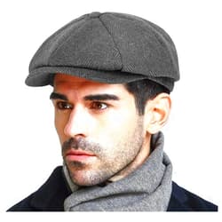 PanPacSight Fashion Men’s Classic Newsboy Gatsby Hat Blend Wool Vintage Flat Ivy Cabbie Cap Boyfriend Gifts(Medium/Large/X-Large)