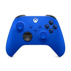 Xbox Core Wireless Controller – Shock Blue – Xbox Series X|S, Xbox One, and Windows Devices Blue Wireless Controllers