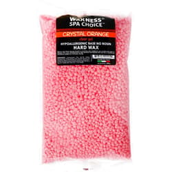 Waxness Spa Choice Crystal Orange Demi Creamy No Rosin Hard Wax Beads 2.2 lb / 1 kg
