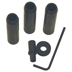 CAI - ALC ALC Siphon-Feed Steel Abrasive Blast Nozzle Kit for Blasting Gun, Includes 3 Nozzles, Airjet, Wrench