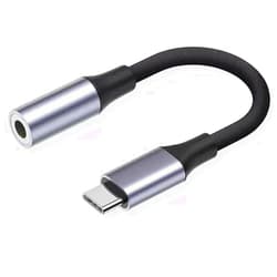 Jahobet USB C to 3.5mm Headphone Adapter - Apple iPhone 15 and iPad with USB Type C Port, Android Dongle Earphone Audio Aux Jack Adapter for iPhone 15Pro Max, Galaxy, Google Pixel Adaptor